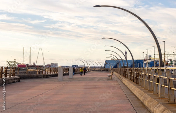 Fototapeta Blackpool Seafront Walk