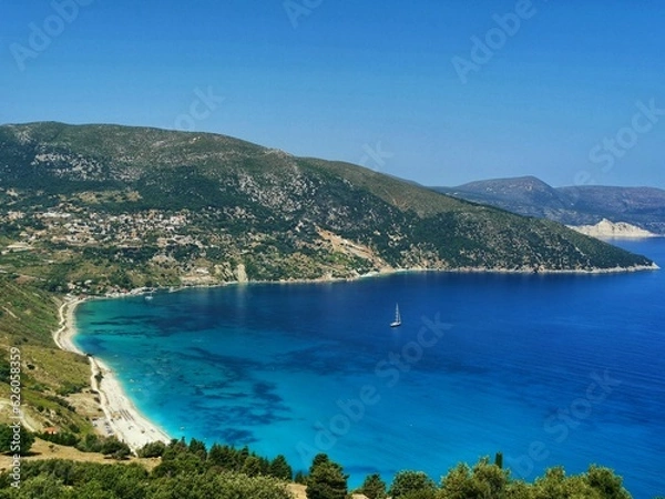 Obraz view of the sea and mountains