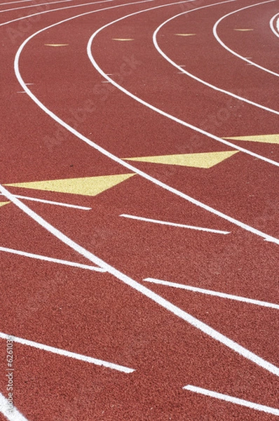 Fototapeta a picture of a track and field venue