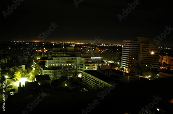 Fototapeta city at night