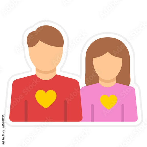 Fototapeta Relationship Icon