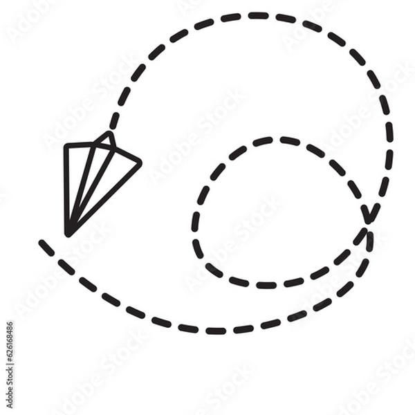 Obraz Paper Dotted Plane