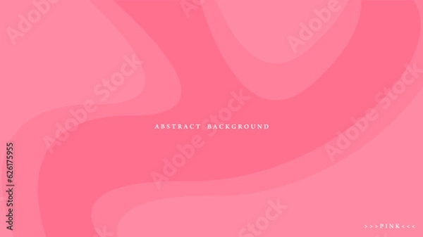 Obraz Abstract pink wave bright background