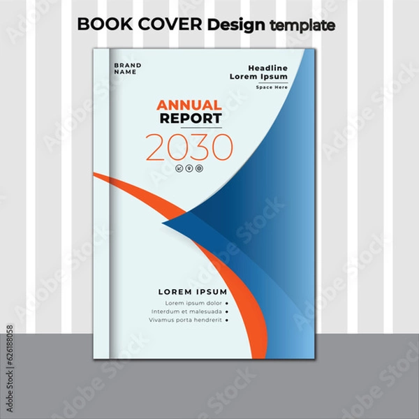 Obraz Book cover template 