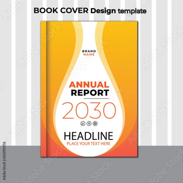 Obraz Book cover template 