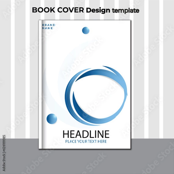 Obraz Book cover template 