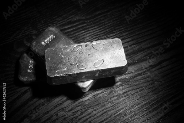 Obraz Silver bars
