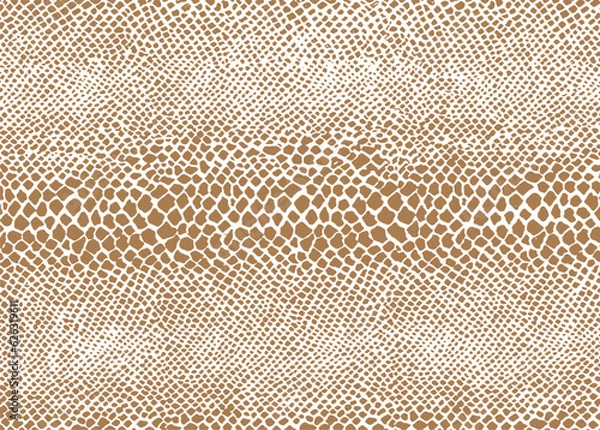 Obraz Natural pattern. Snake skin texture. Repeating seamless monochrome. Vector. Animal print. Fashionable  and stylish background.
