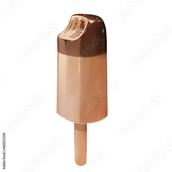 Obraz chocolate ice cream