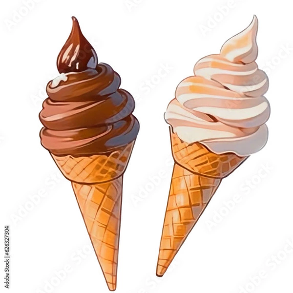 Obraz ice cream cone