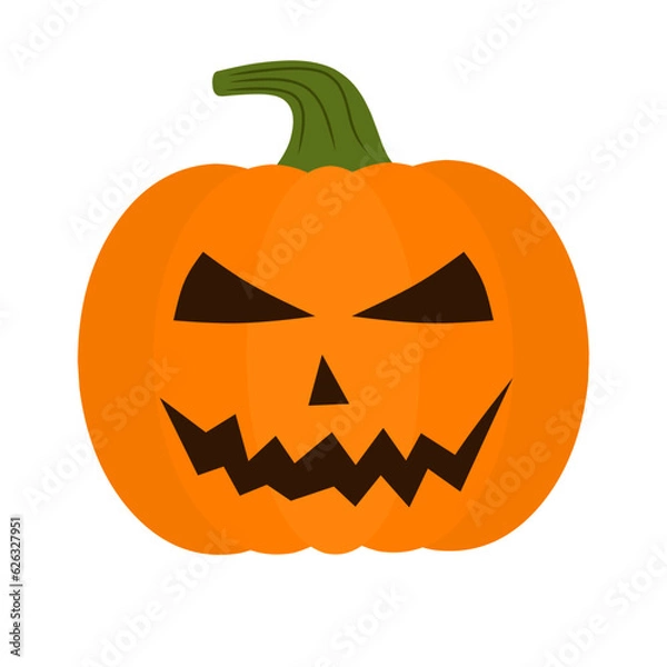 Obraz Halloween pumpkins set