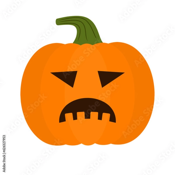 Obraz Halloween pumpkins set