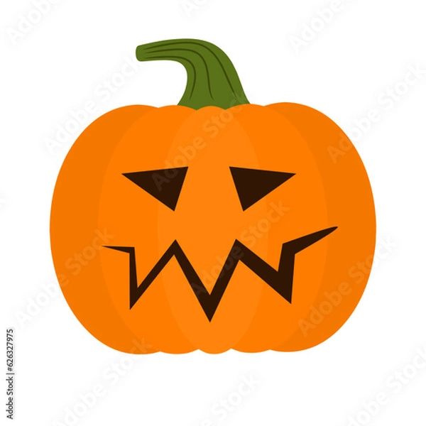 Obraz Halloween pumpkins set