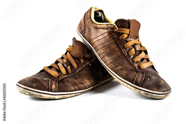 Fototapeta Alte Schuhe