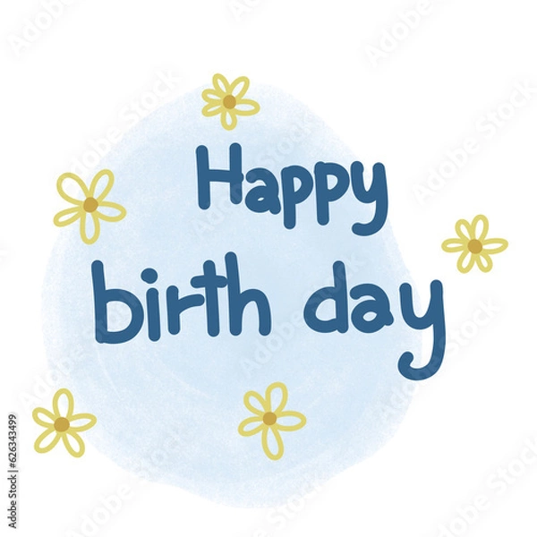 Obraz Happy birth day