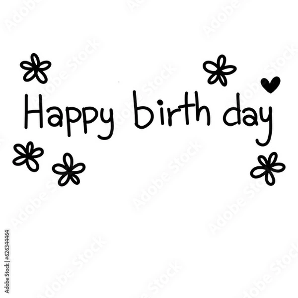 Obraz Happy birth day