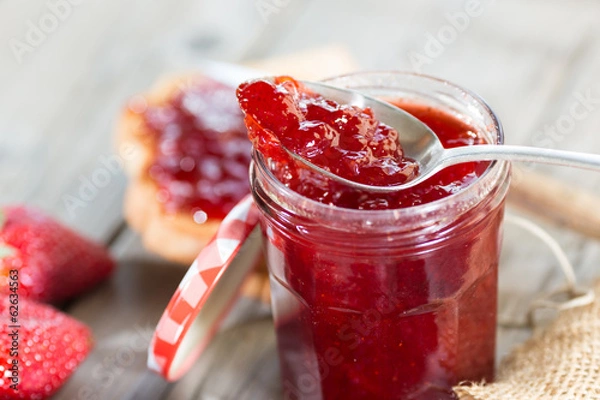 Obraz Strawberry jam