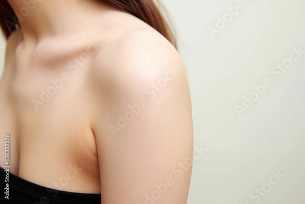 Obraz close-up arm of a woman for Tattoo Mock-up