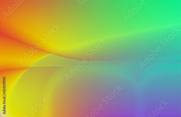 Fototapeta Blurred color abstract background. Soft transitions of derisory colors. Colorful gradient. rainbow background