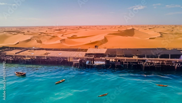 Obraz beach in the desert