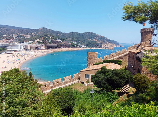 Obraz Tossa de Mar, Costa Brava, Spain