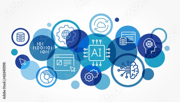 Fototapeta Artificial Intelligence