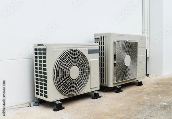 Obraz air conditioner on white
