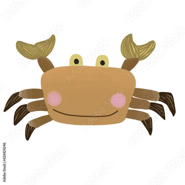 Obraz  crab cartoon