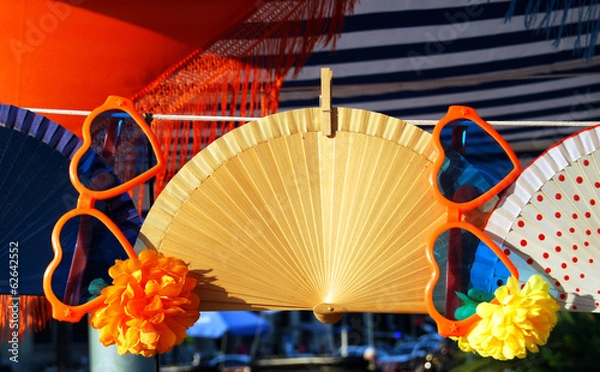 Obraz Bancarella in estate - prticolare