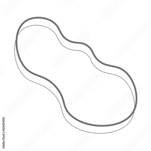 Fototapeta Blob Double Line Element