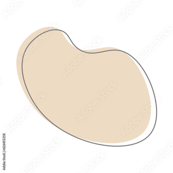 Obraz Blob with Line Element