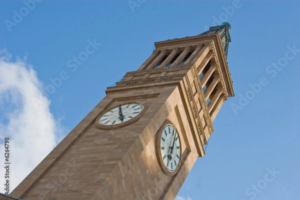 Obraz Brisbane City Hall clock tower