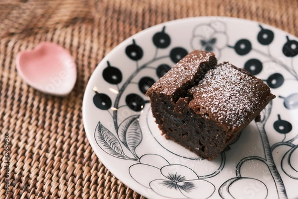 Fototapeta 手作りフォンダンショコラ