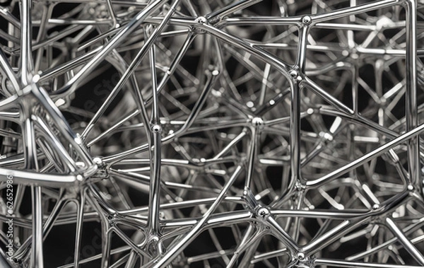 Fototapeta close up of a bunch of nails background