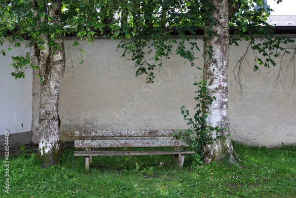 Fototapeta Admont Abbey (German: Stift Admont) is a Benedictine monastery located in the town of Admont, Austria. The oldest remaining monastery in Styria. Admont Abbey contains the largest monastic library