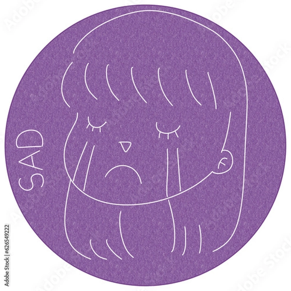 Obraz SAD emotion