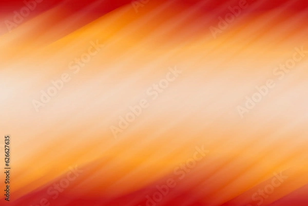 Obraz streaked orange background with white soft light gradient lines