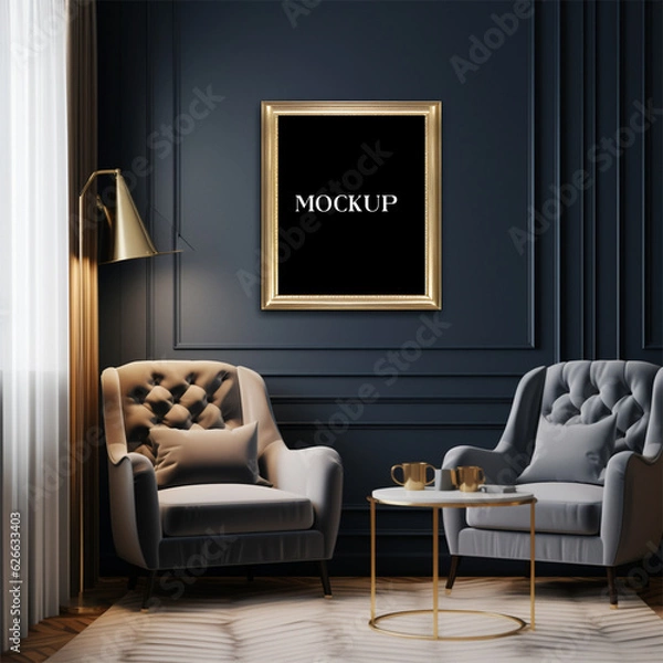 Fototapeta  PSD photo frames mockup