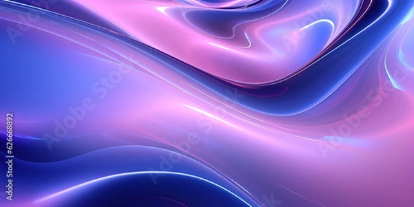 Fototapeta Abstract purple background with lines and curves