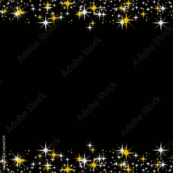 Fototapeta Creative border and frame design white background