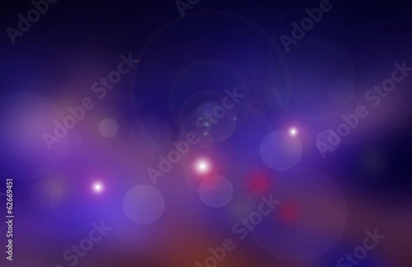 Obraz abstract background lights  city