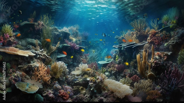 Obraz   WALLPAPER OCEAN  UNDERWATER THEME