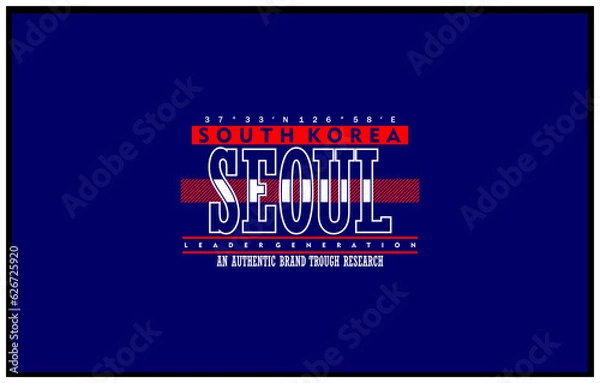 Fototapeta Style design Vector typography for print, perfect for t-shirts design, clothing, hoodies, etc.