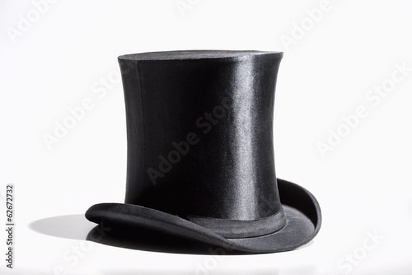 Fototapeta Czarny cylinder