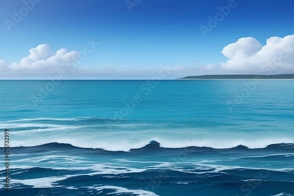 Obraz blue sky and sea