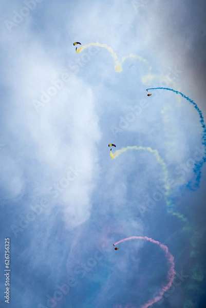 Obraz parachute in the sky