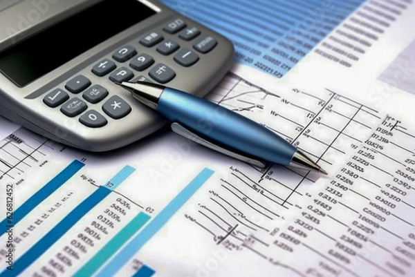 Fototapeta A business concept - Generative AI