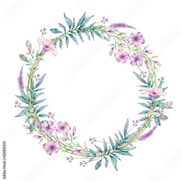 Obraz Watercolor Floral Summer Collection