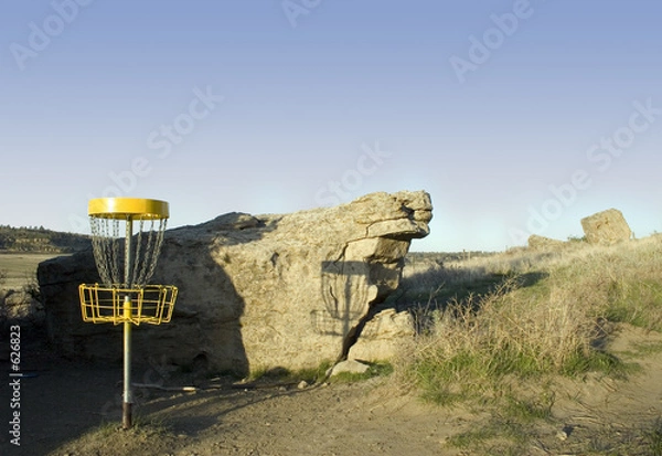 Obraz frisbee golf - folf