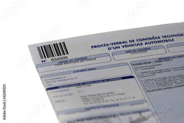 Obraz Visite technique periodique